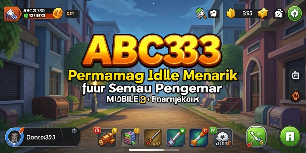 Tampilan gameplay <strong>ABC33</strong>, menunjukkan aksi karakter dalam mode Idle yang mengasyikkan.