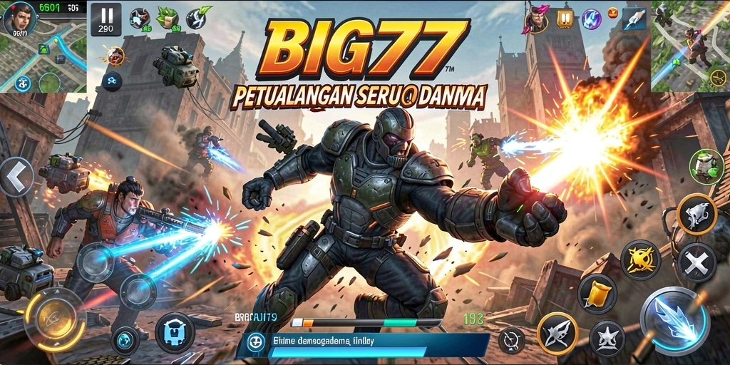 Tampilan menarik gameplay BIG77 dengan aksi seru dan momen menegangkan.