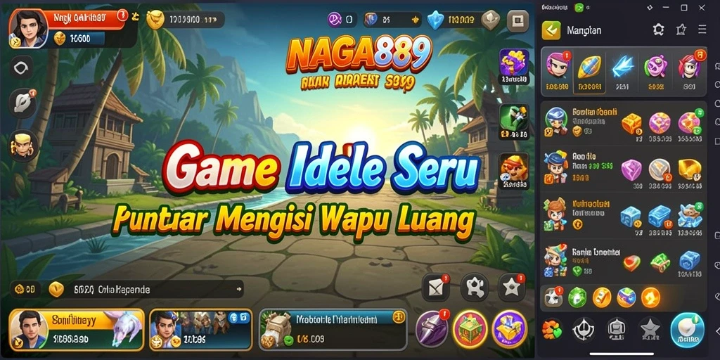 Screenshot menampilkan gameplay menarik dari NAGA889 yang santai.
