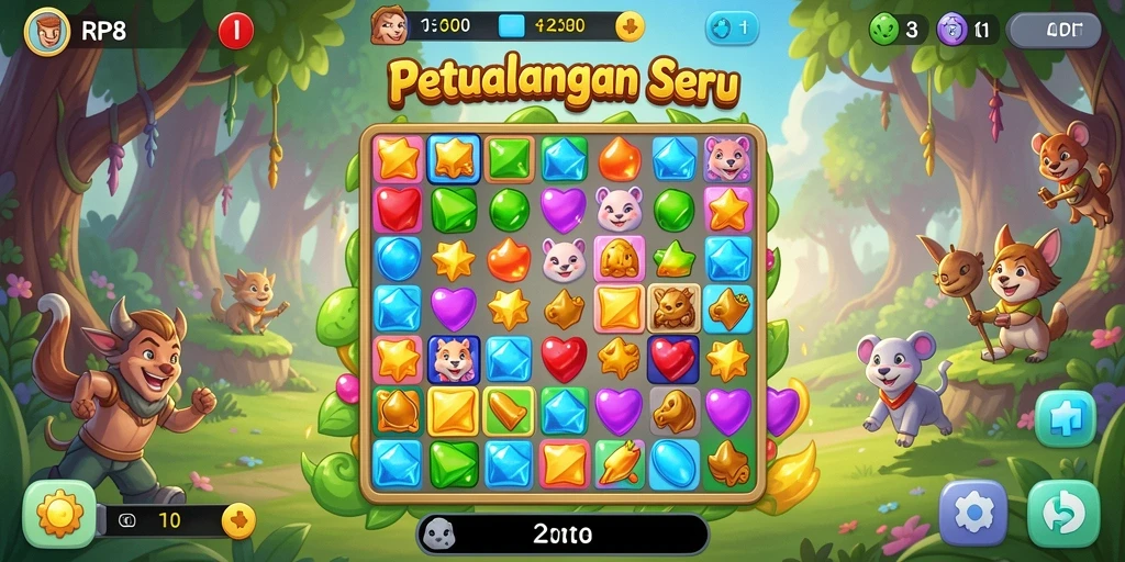 Screenshot dari gameplay seru RP8 yang memukau.