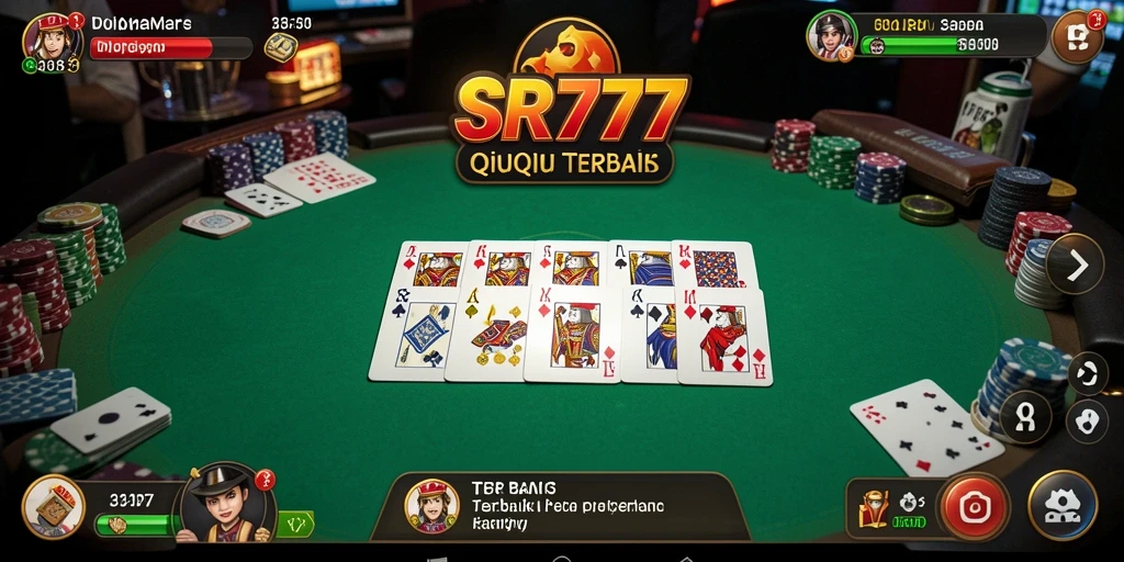 Screenshot gameplay QiuQiu SR777 yang seru dan kompetitif.