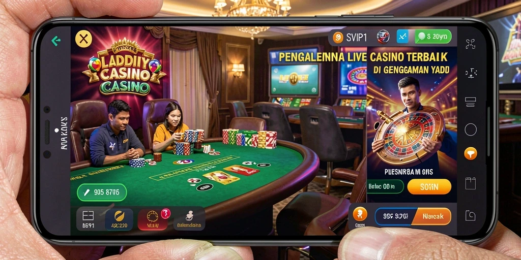 Screenshot gameplay menarik dari SVIP1 yang menampilkan dealer profesional.