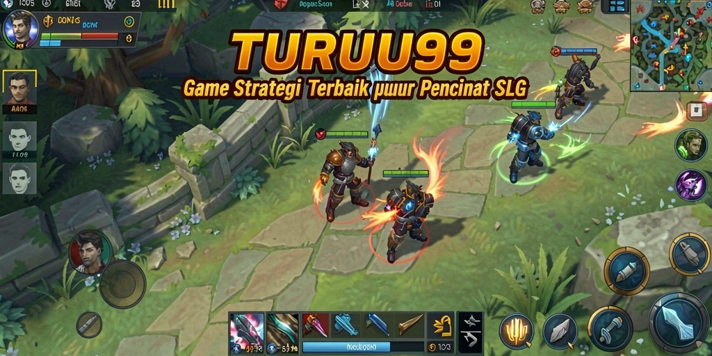 Screenshot utama TURU99 menunjukkan gameplay seru dan strategi yang mendalam.