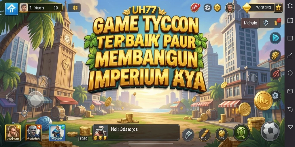 Tangkapan layar UH77 menunjukkan antarmuka permainan yang menarik dan gameplay yang seru.
