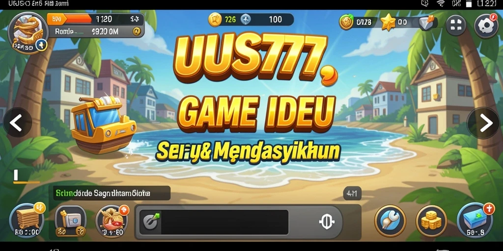 Screenshot gameplay UUS777 menampilkan aksi Idle yang seru dan interaktif.